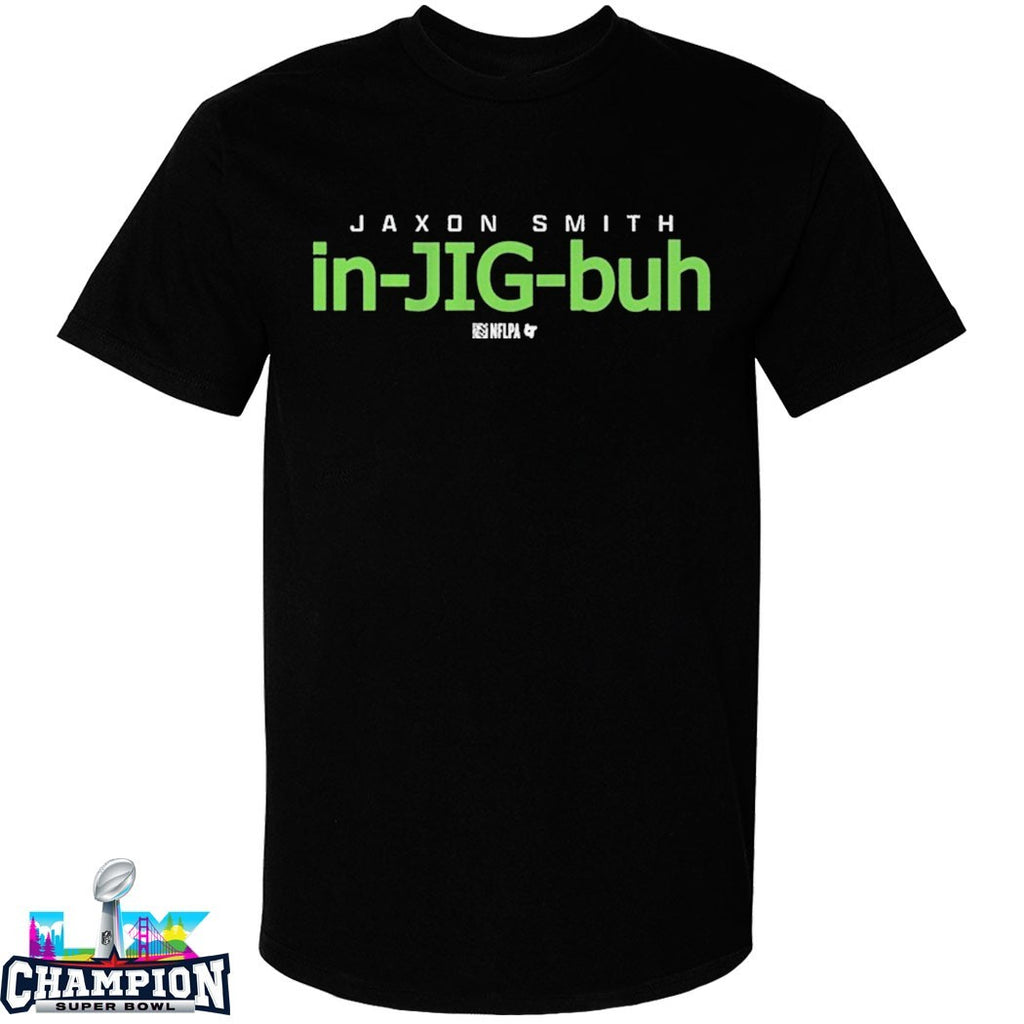 Jaxon Smith-Njigba In Jig Buh Pronunciation Guide T-shirts