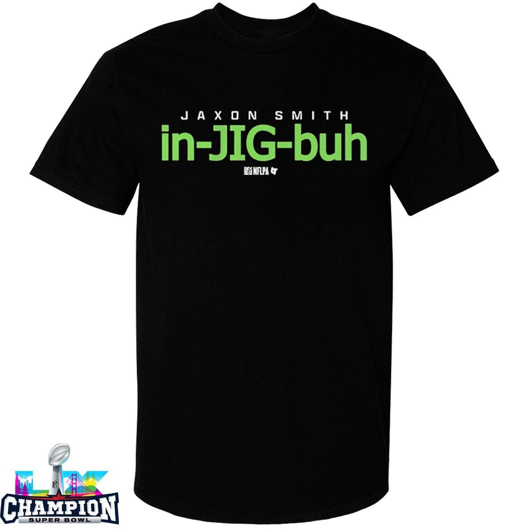 Jaxon Smith-Njigba In Jig Buh Pronunciation Guide T-shirts