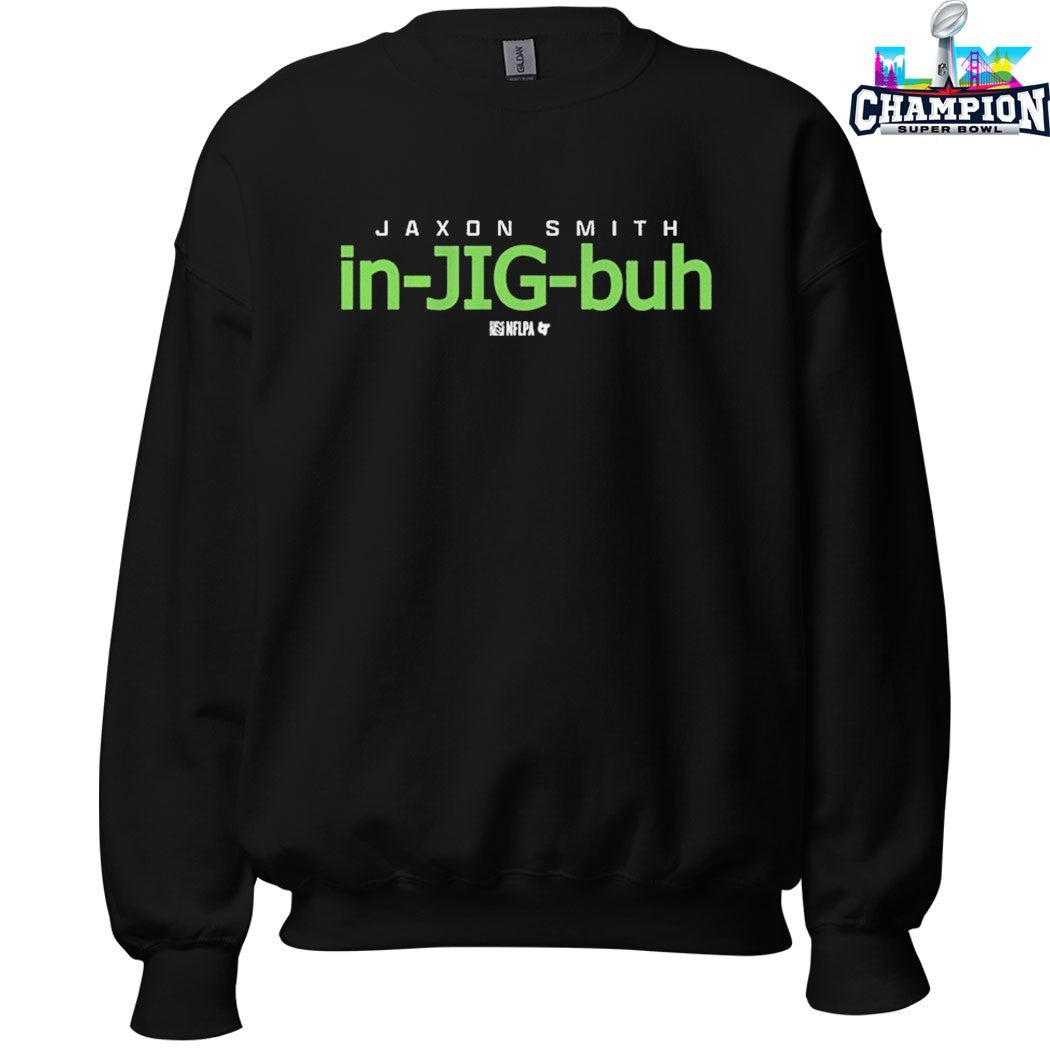 Jaxon Smith-Njigba In Jig Buh Pronunciation Guide T-shirts