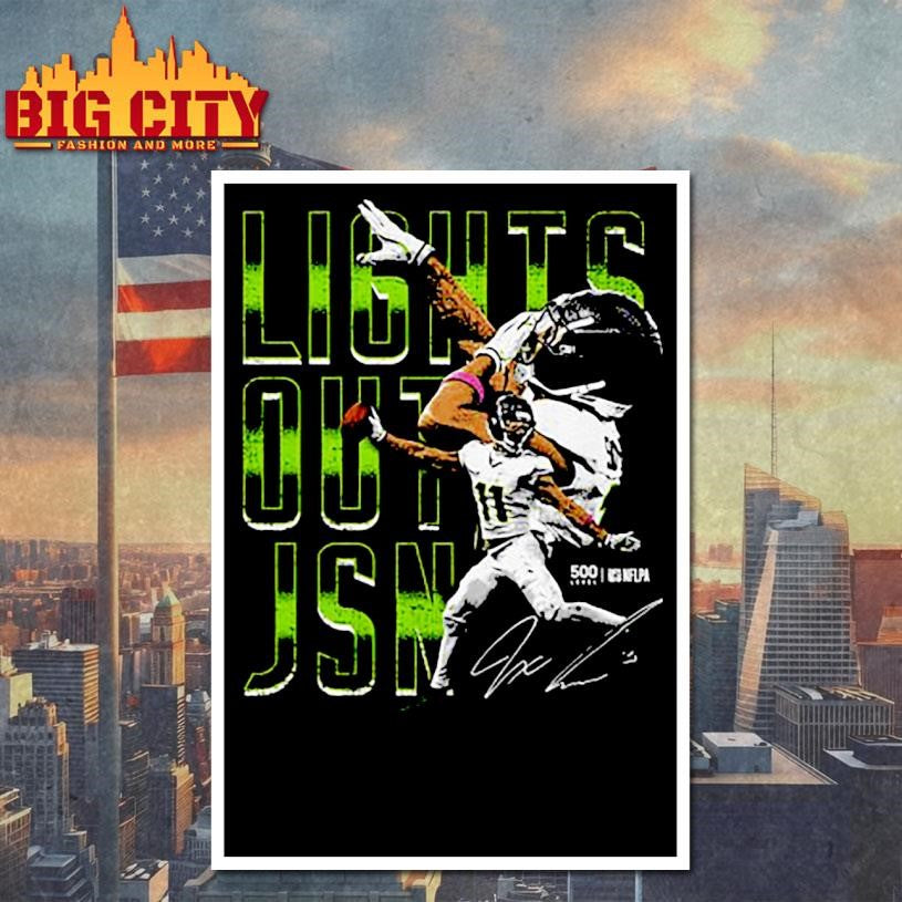Jaxon Smith-Njigba Seattle Lights Out JSN Shirt