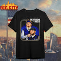 Jaxson Dart &amp; Cam Skattebo New York G Step Brothers shirts
