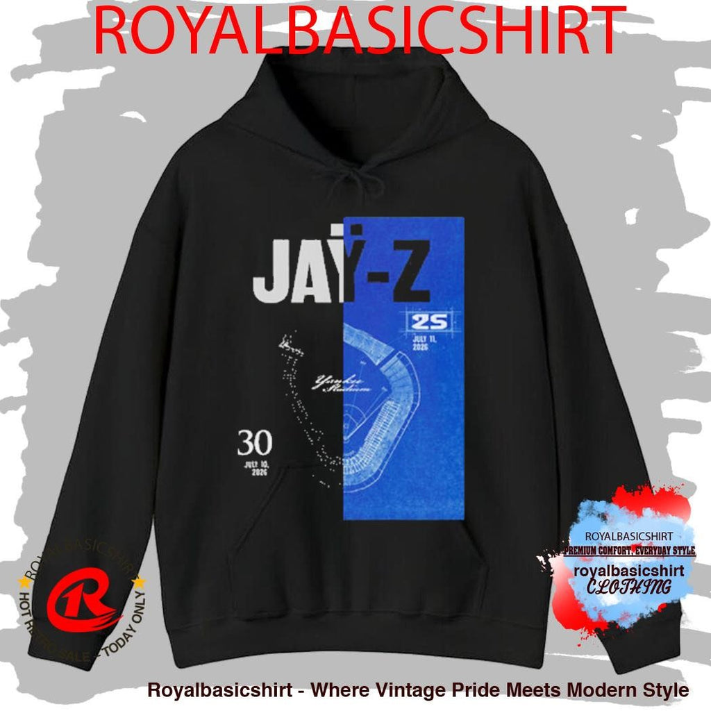 Jay Z 2 Night Celebration Reasonable Doubt And The Blueprint Iconic Album Turning Yankee Stadium 2026 Shirt