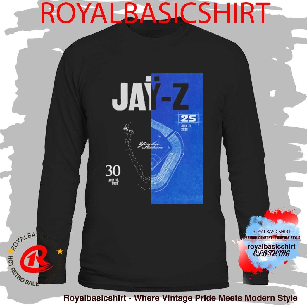 Jay Z 2 Night Celebration Reasonable Doubt And The Blueprint Iconic Album Turning Yankee Stadium 2026 Shirt