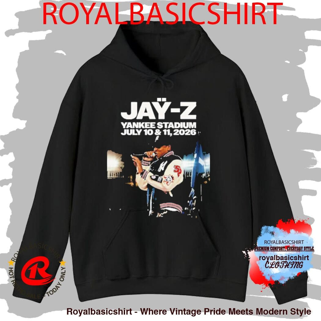 Jay Z 2 Nights Celebrates Iconic Albums Reasonable Doubt July 10 And The Blueprint July 11 2026 At Yankee Stadium Shirt