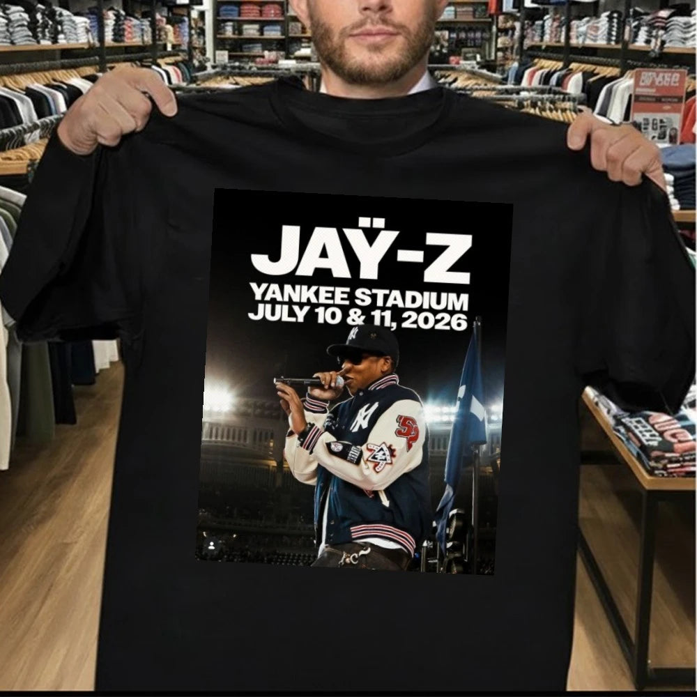 Jay-Z Yankee Stadium July 10 &amp; 11, 2026 Poster Shirt
