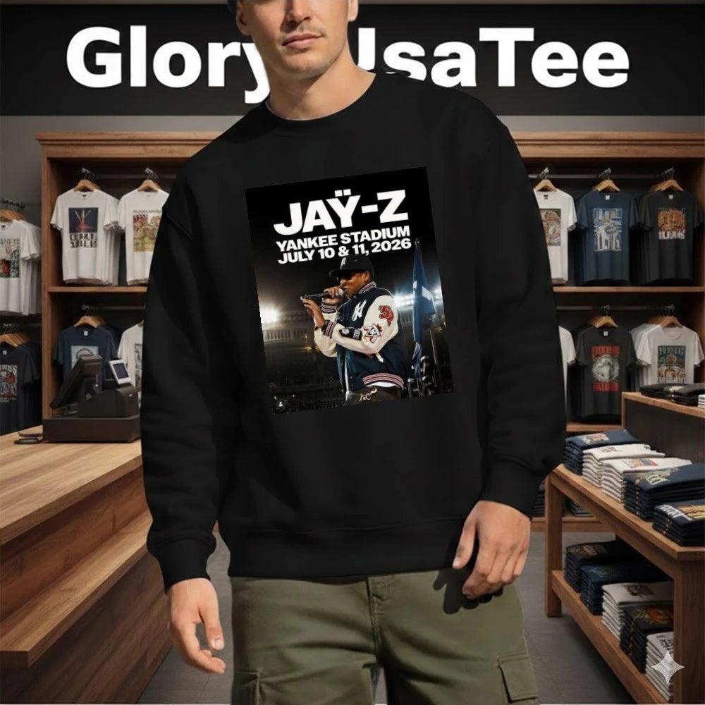 Jay-Z Yankee Stadium July 10 &amp; 11, 2026 Poster Shirt