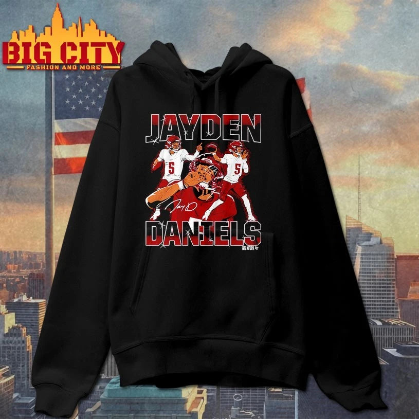 Jayden Daniels Washington Commanders Masterpiece signature shirt