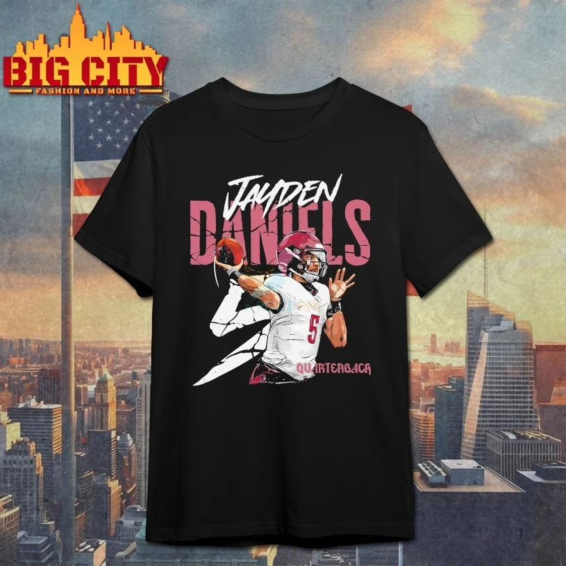 Jayden Daniels Washington Player Name Shirt