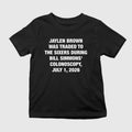 Jaylen Brown Was Traded To The Sixers During Bill Simmons’ Colonoscopy Shirt