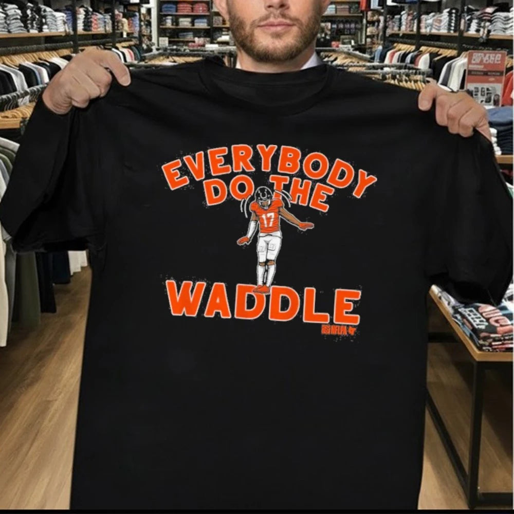 Jaylen Waddle Denver Everybody do the Waddle Shirt