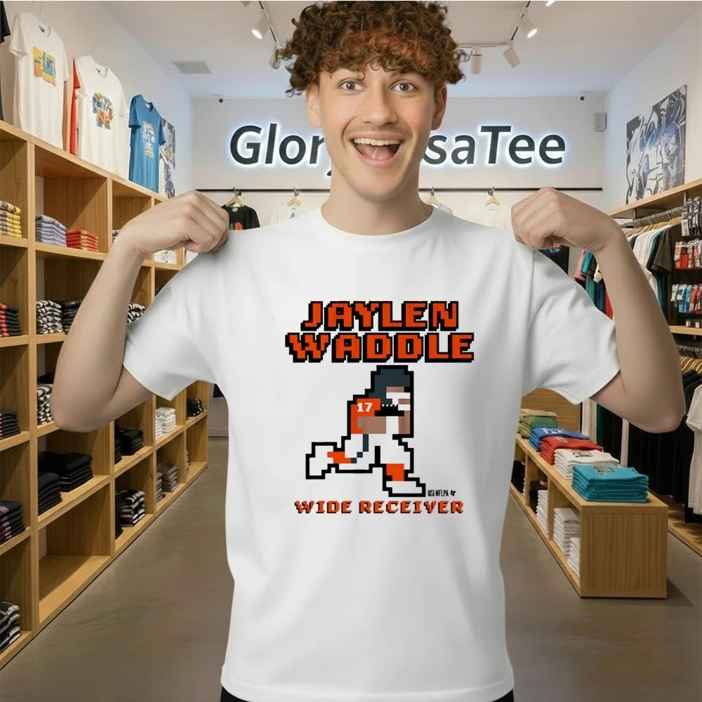 Jaylen Waddle Denver Retro Baller Wide Receiver Shirt