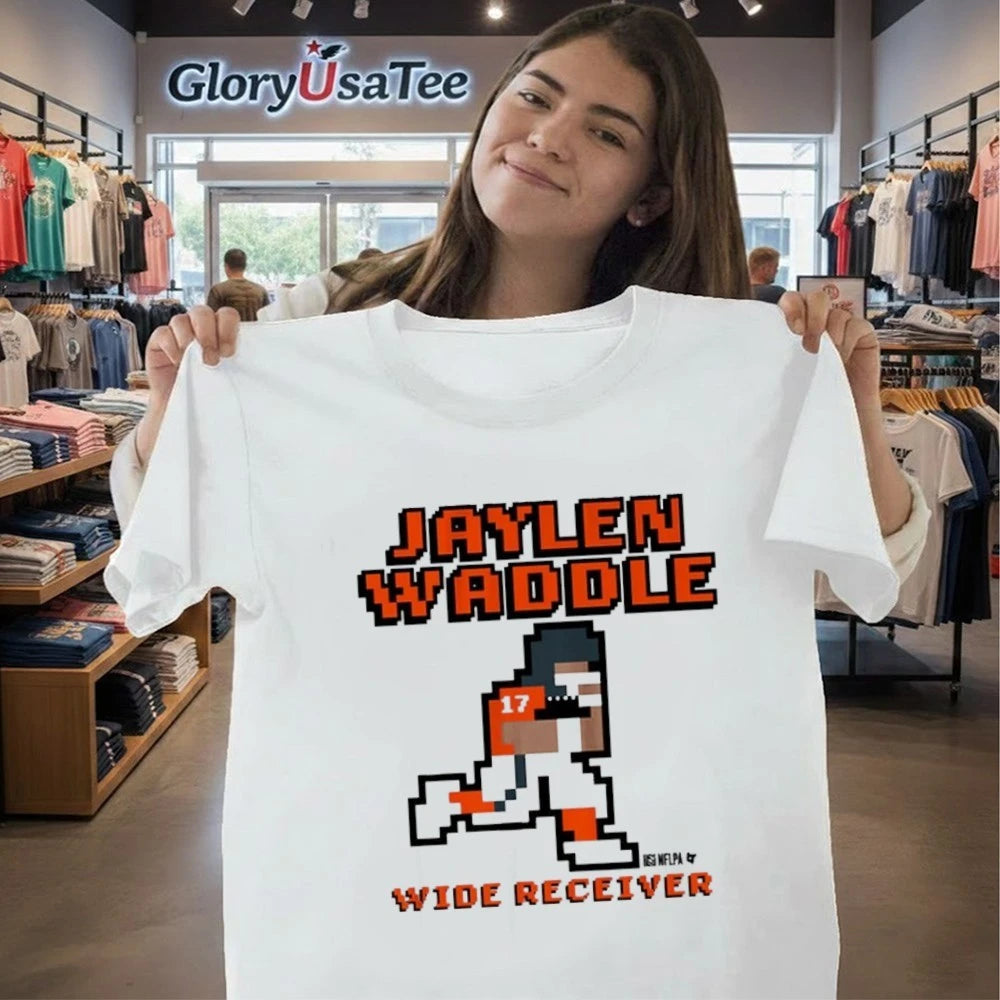 Jaylen Waddle Denver Retro Baller Wide Receiver Shirt