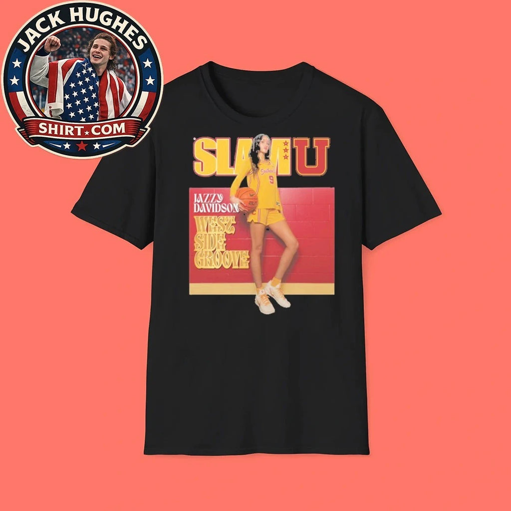 Jazzy Davidson Basketball Cover Basketball Star Shirt