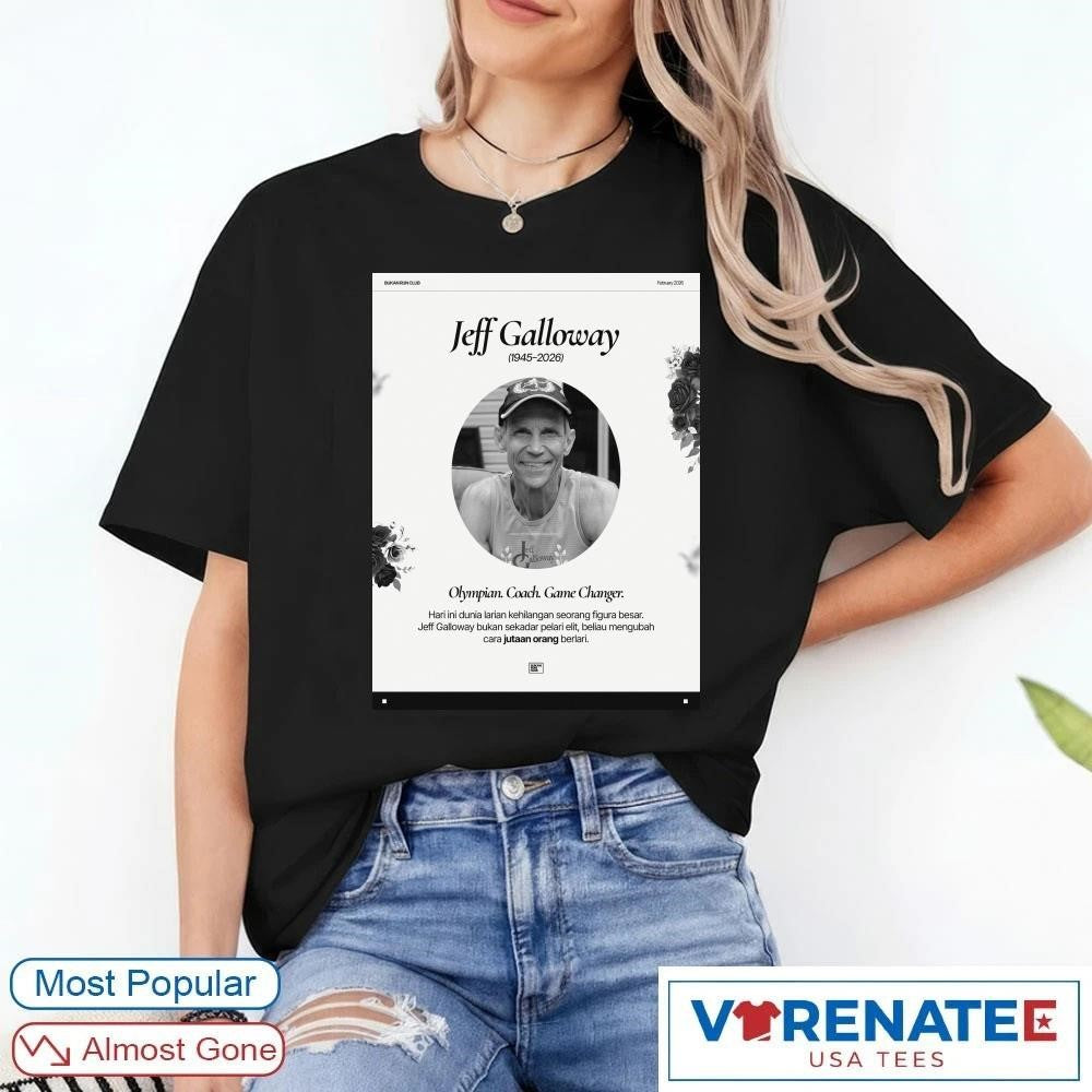 Jeff Galloway 1945 – 2026 Olympic Coach Game Changer Poster shirt