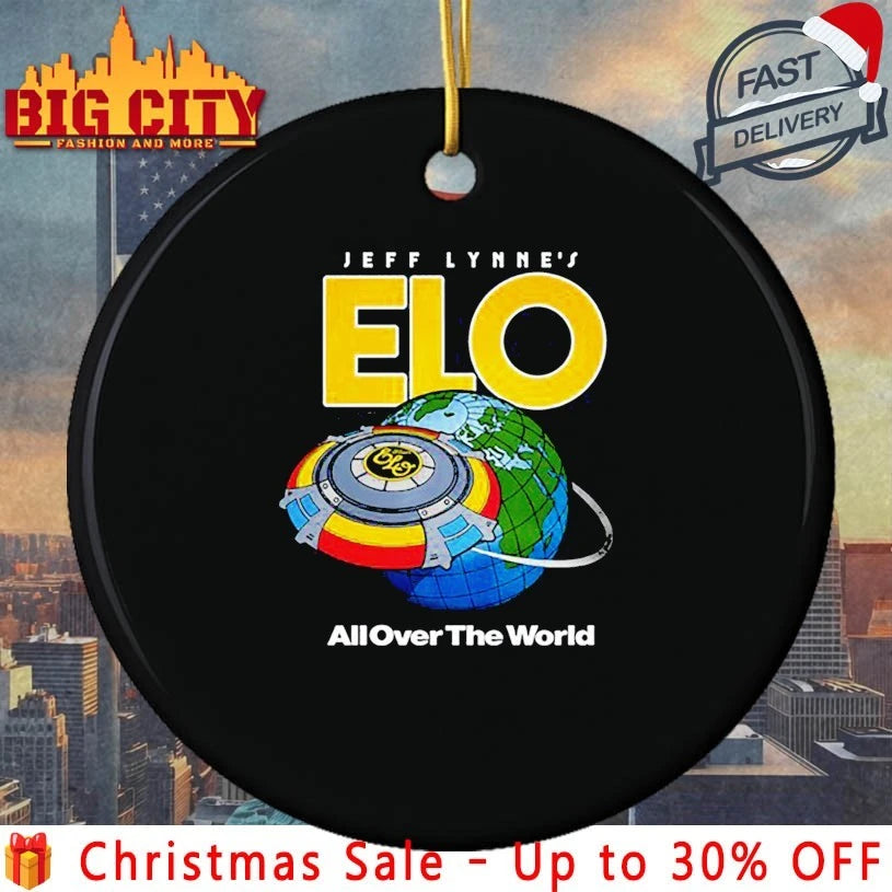 Jeff Lynne’s ELO All Over The World shirt