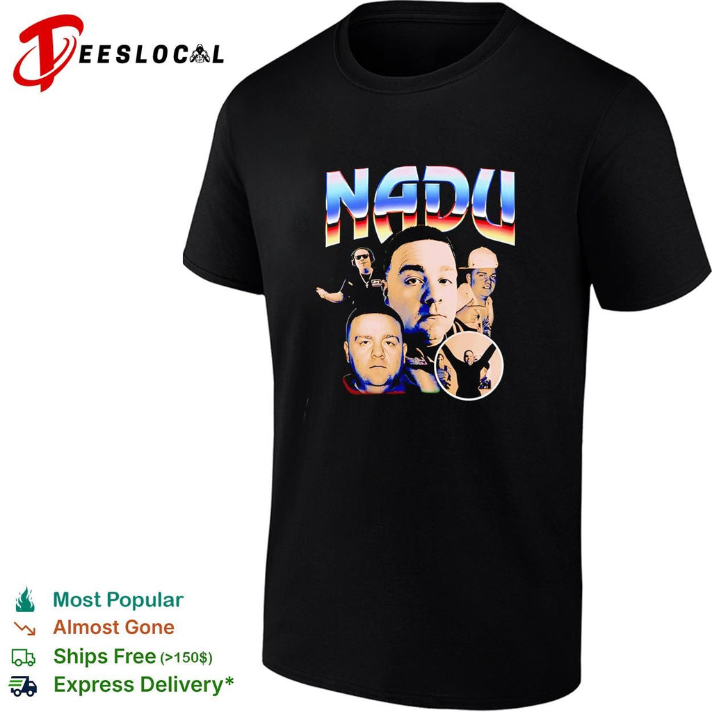 Jeff Nadu Faces graphic shirt