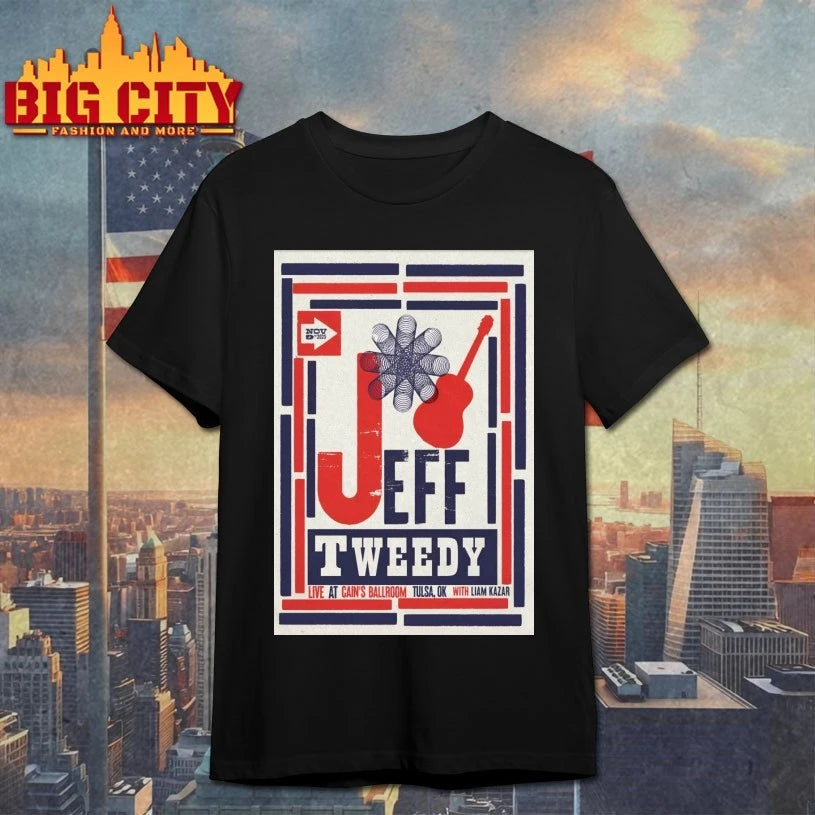Jeff Tweedy At Cain’s Ballroom On Nov 9 2025 Poster shirt