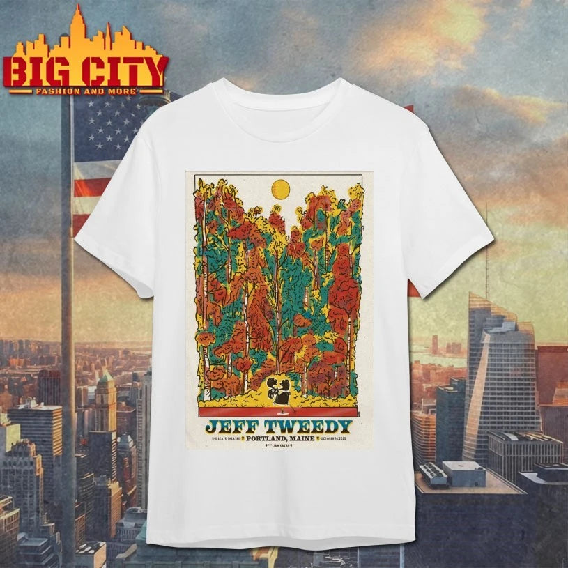 Jeff Tweedy Oct 16 2025 State Theatre in Portland Maine Poster shirt