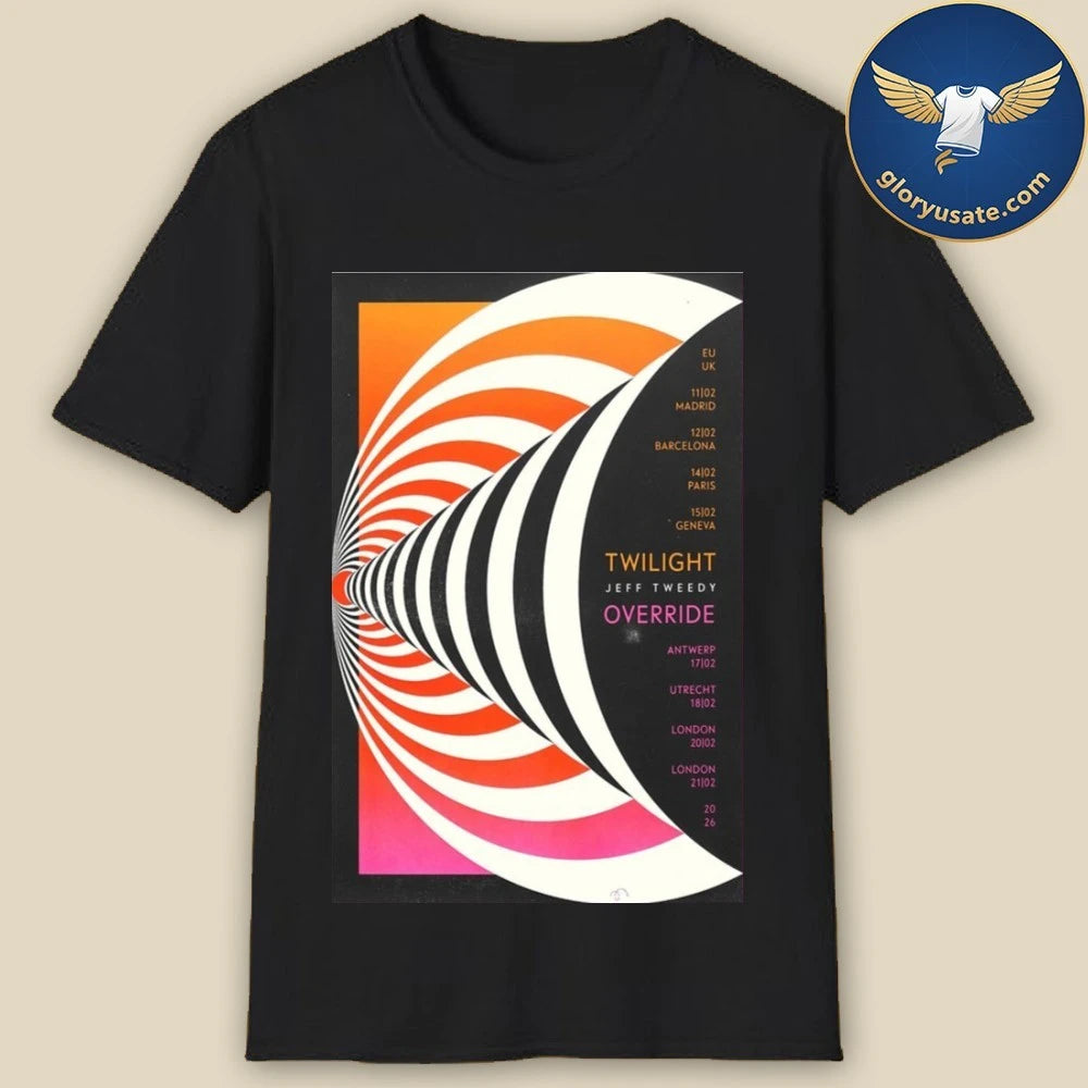 Jeff Tweedy Override Tour 2026 Poster Shirt