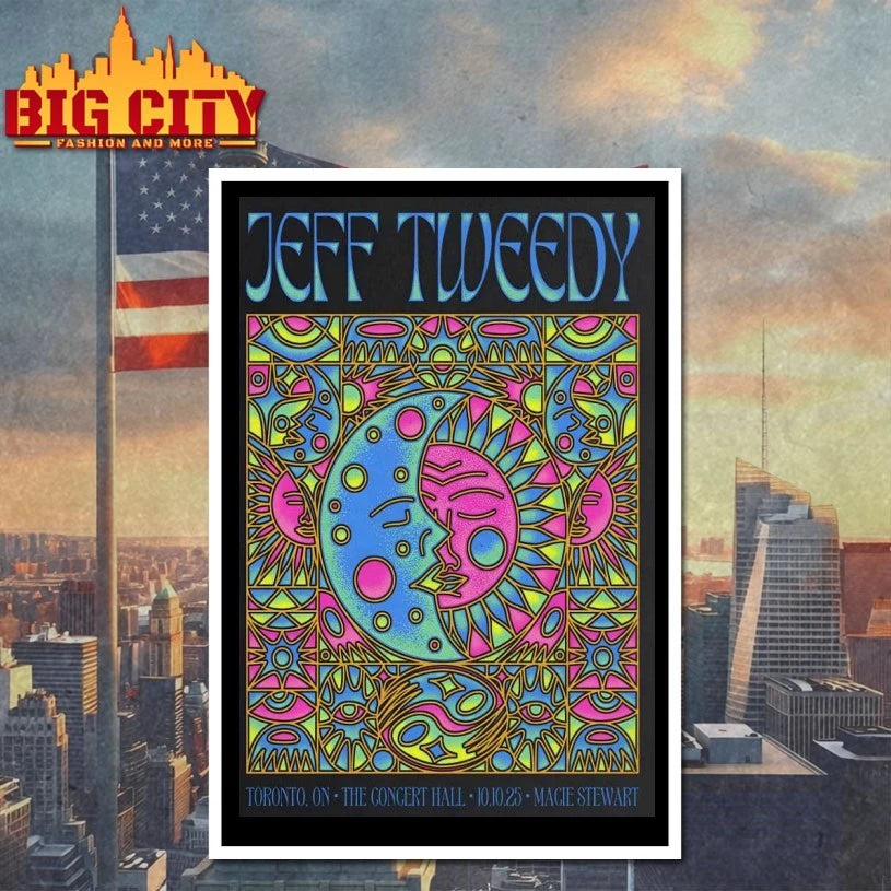 Jeff Tweedy Toronto ON 10.10.2025 Tour Poster shirt
