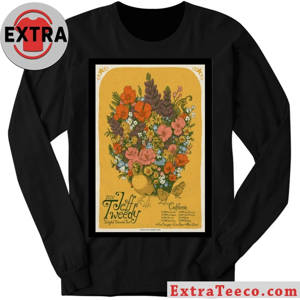 Jeff Tweedy Twilight Override Tour 2026 Poster Shirt