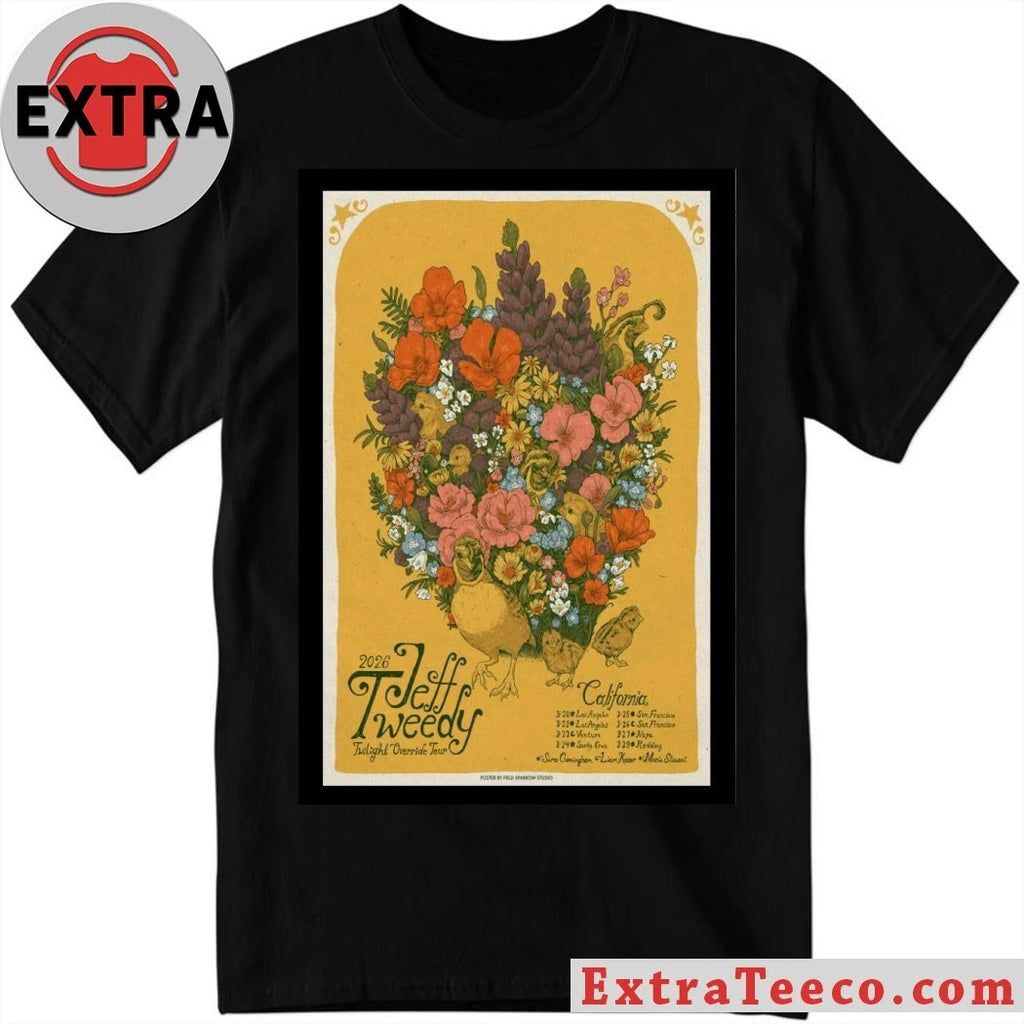 Jeff Tweedy Twilight Override Tour 2026 Poster Shirt
