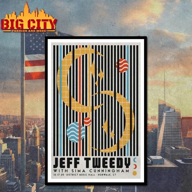 Jeff Tweedy Wilco District Music House in Norwalk, Connecticut Oct 17 2025 Poster Shirt