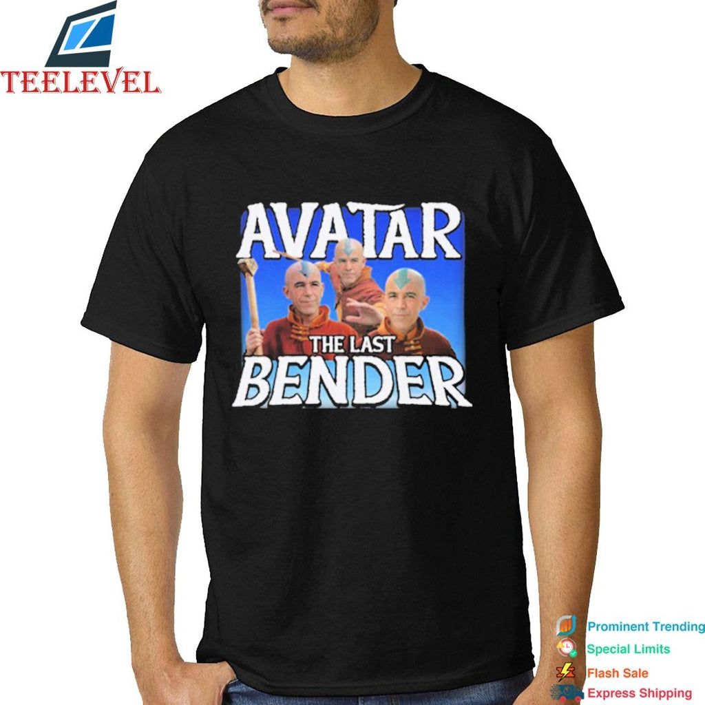 Jeffrey Epstein Avatar The Last Bender T-shirts