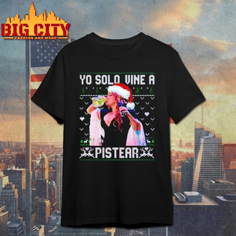 Jenni Rivera Yo Solo Vine A Pistear ugly Christmas 2025 shirt