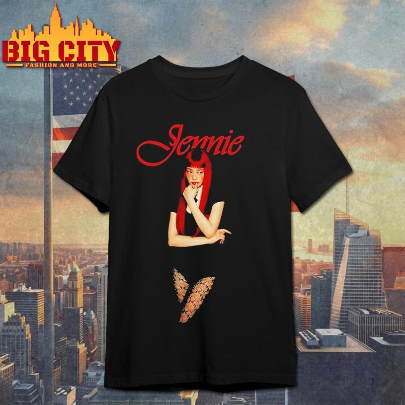 Jennie Red Hair Portrait Shirt