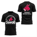 Jennies Basketball Miaa Regular Season Champions 2026 Logo Two Sided T-Shirt