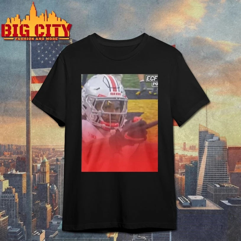Jeremiah Smith Flips Off Michigan Fans shirt