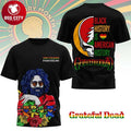 Jerry Garcia Grateful Dead Black History Month 2026 Two Sided Shirt