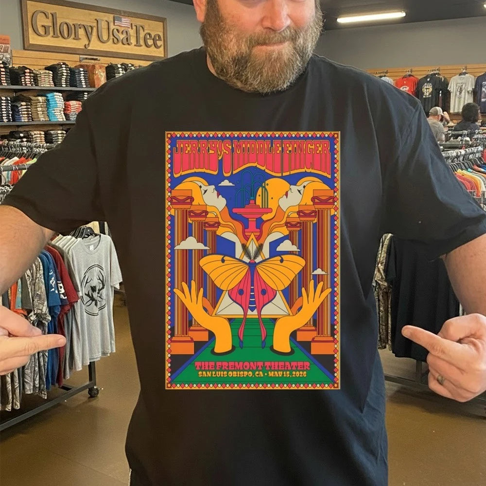 Jerry’s Middle Finger At The Fremont Theater In San Luis Obispo CA On May 15 2026 Shirt