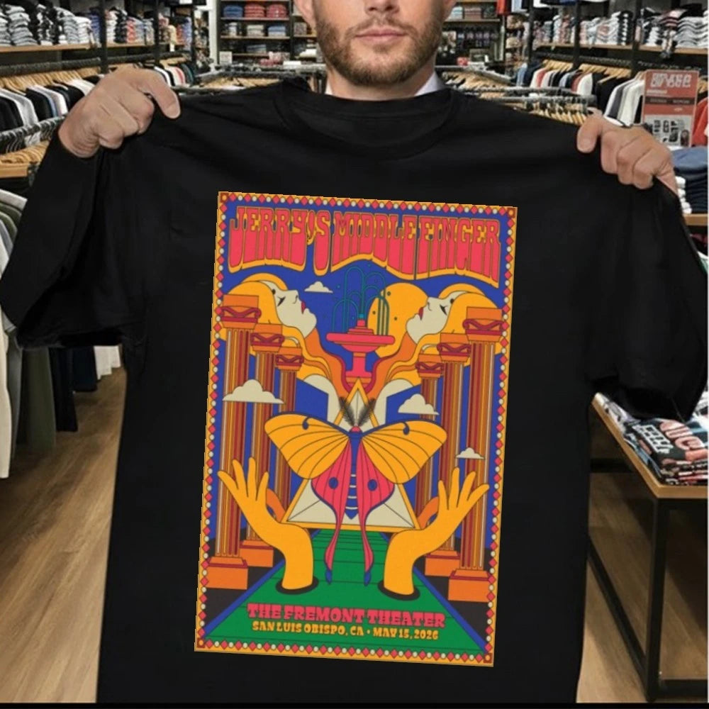 Jerrys Middle Finger May 15 2026 San Luis Obispo, CA Poster Shirt