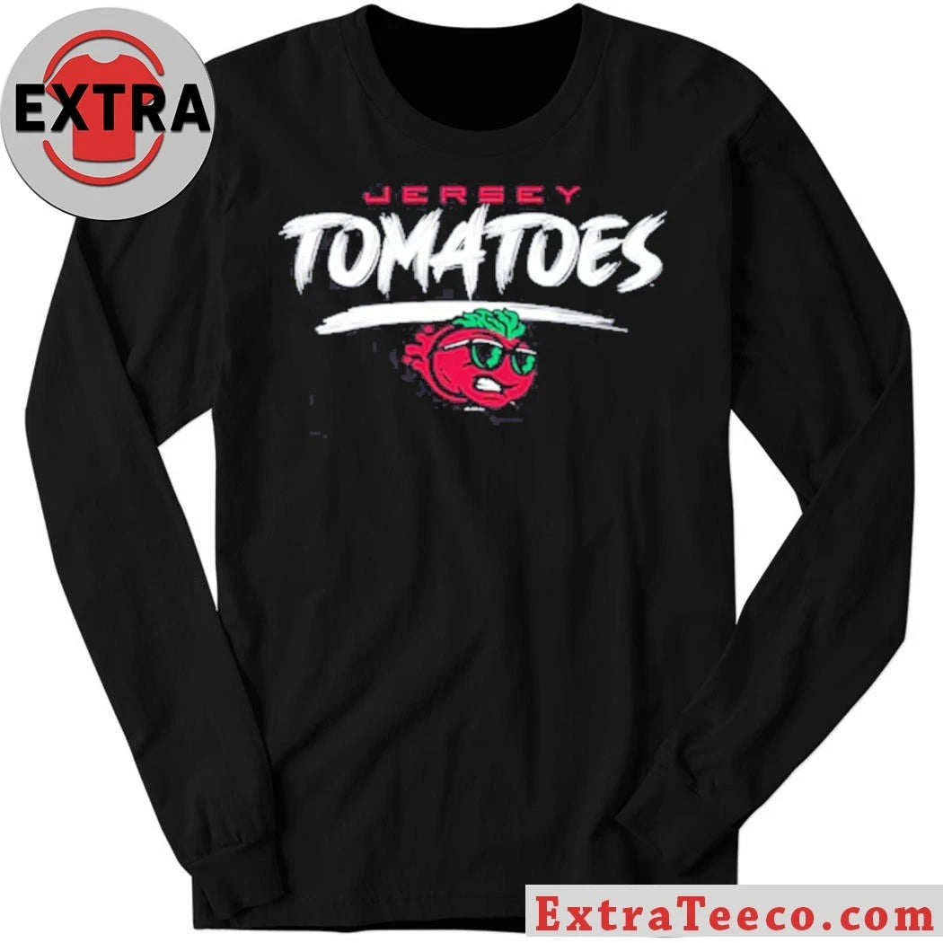Jersey Shore BlueClaws TNC Jersey Tomatoes Black T-Shirt