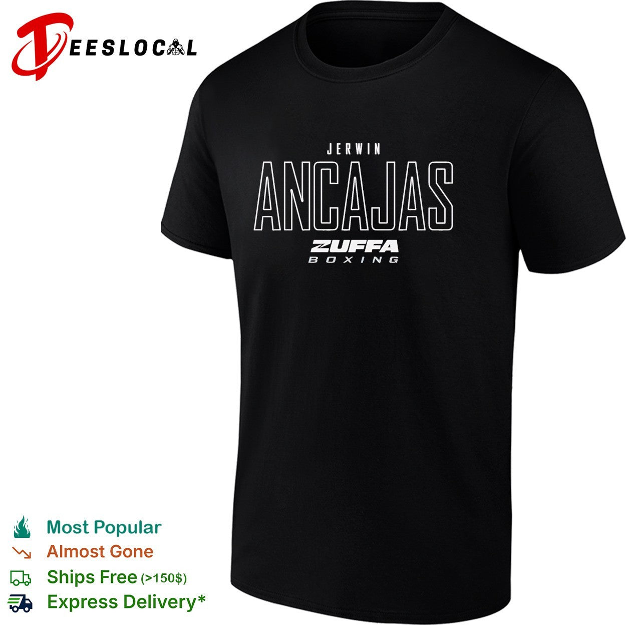 Jerwin Ancajas Zuffa boxing shirt