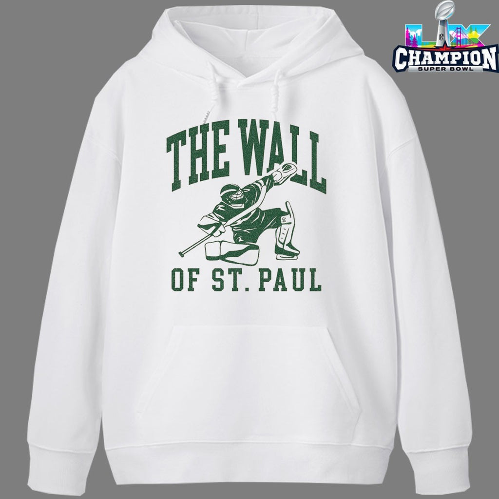 Jesper Wallstedt The Great Wall Of St. Paul Minnesota Wild T-Shirts