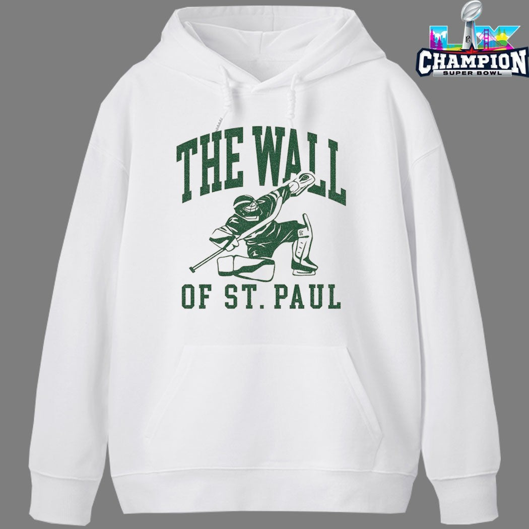 Jesper Wallstedt The Great Wall Of St. Paul Minnesota Wild T-Shirts