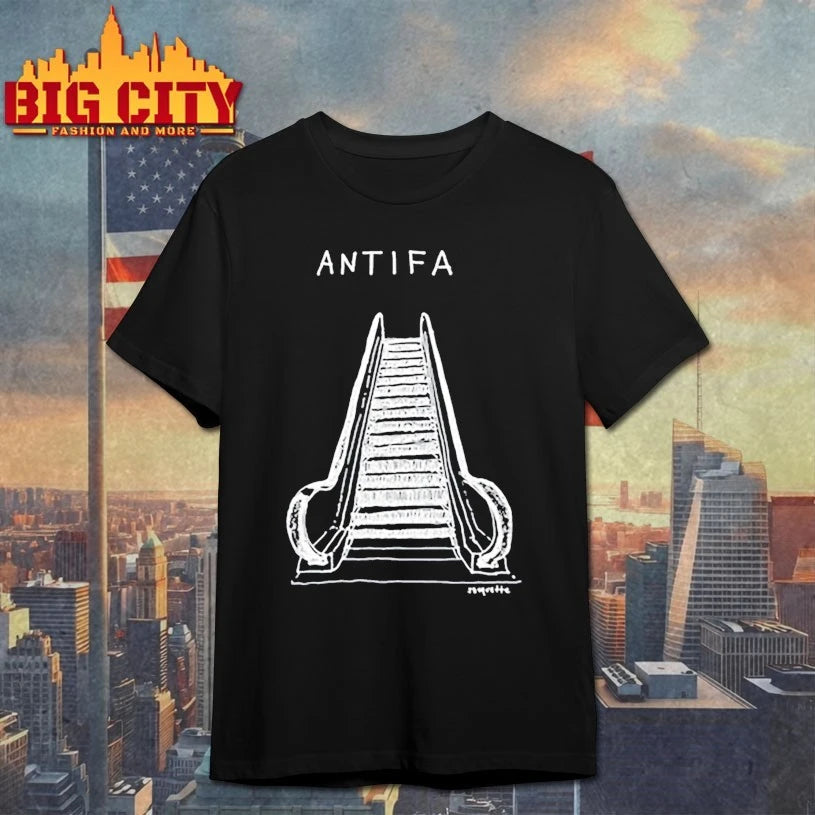 Jesse Duquette Antifa Escalator shirts