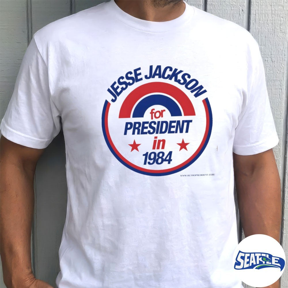 Jesse Jackson 1941-2026 For President In 1984 shirt
