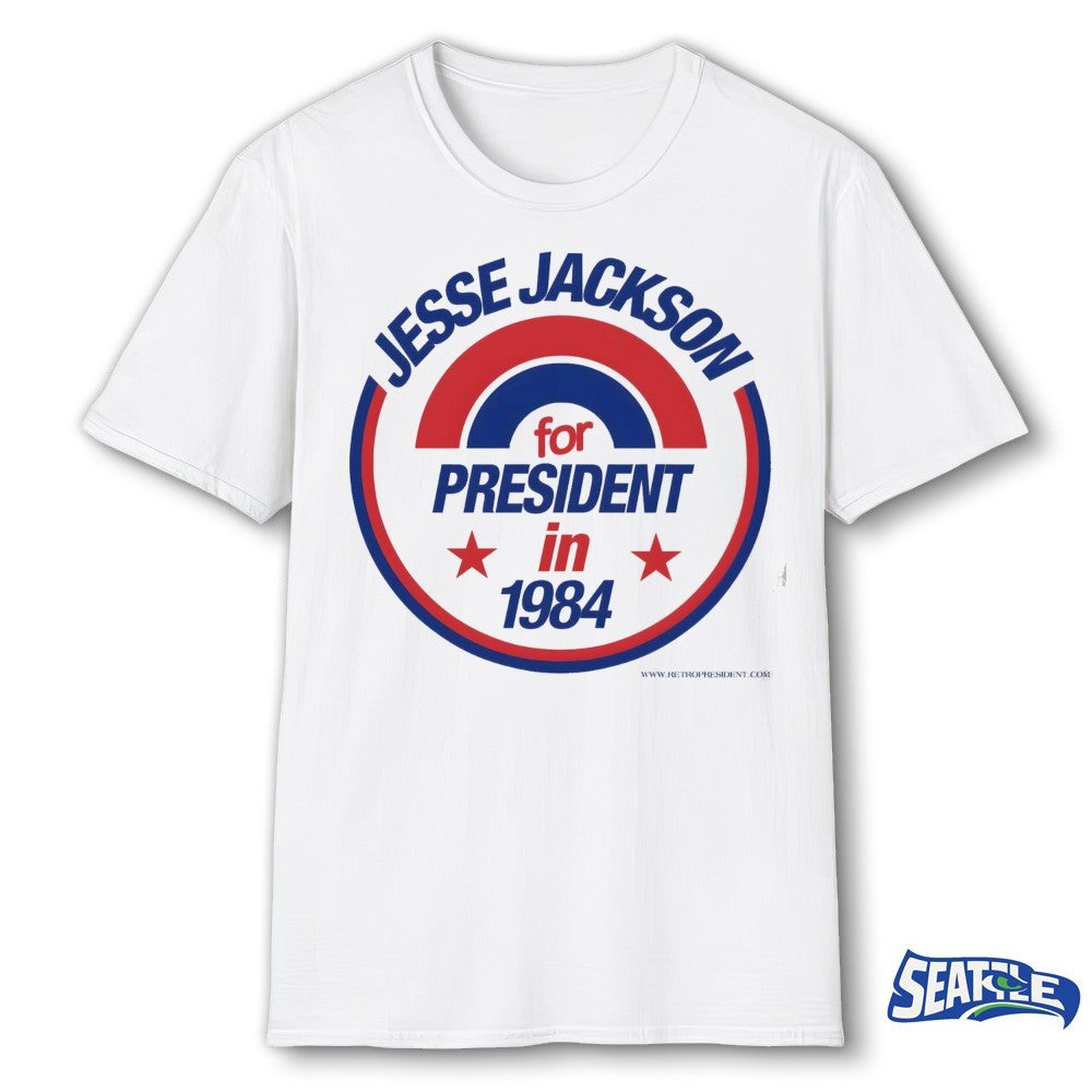 Jesse Jackson 1941-2026 For President In 1984 shirt