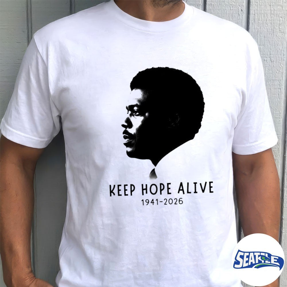 Jesse Jackson 1941-2026 Keep Hope Alive shirt