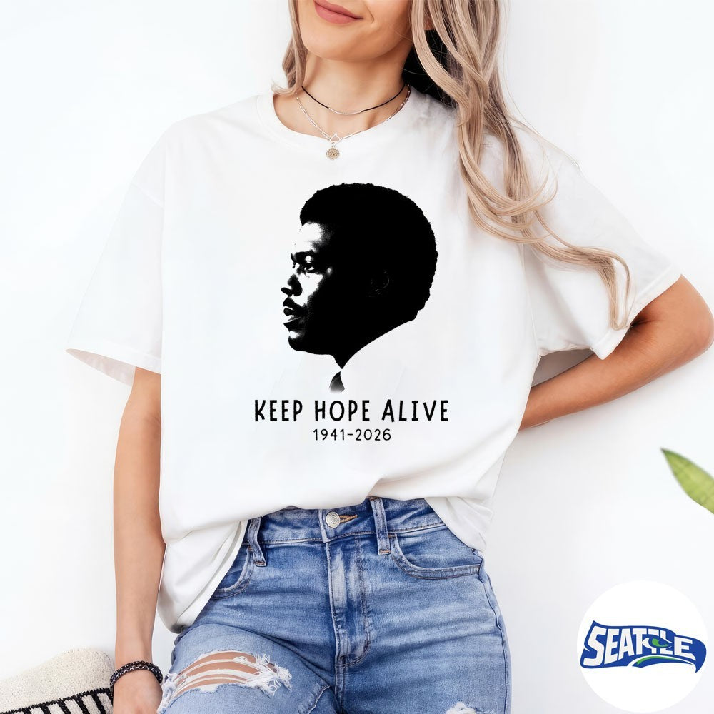 Jesse Jackson 1941-2026 Keep Hope Alive shirt