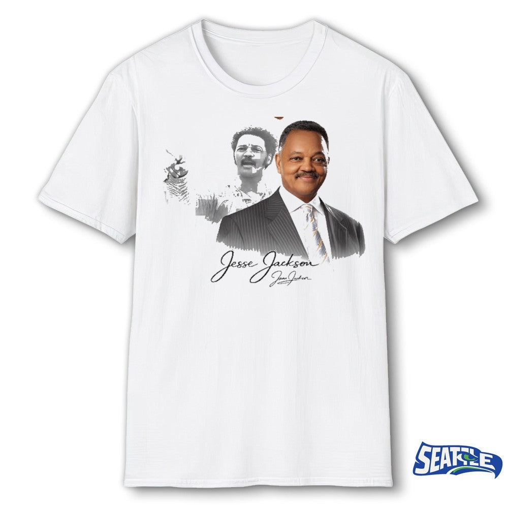 Jesse Jackson 1941-2026 Portrait Signature shirt