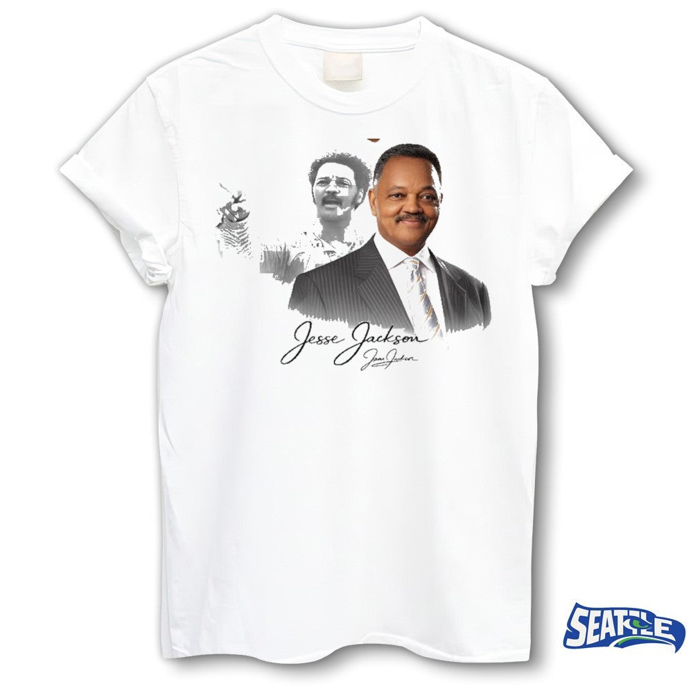 Jesse Jackson 1941-2026 Portrait Signature shirt