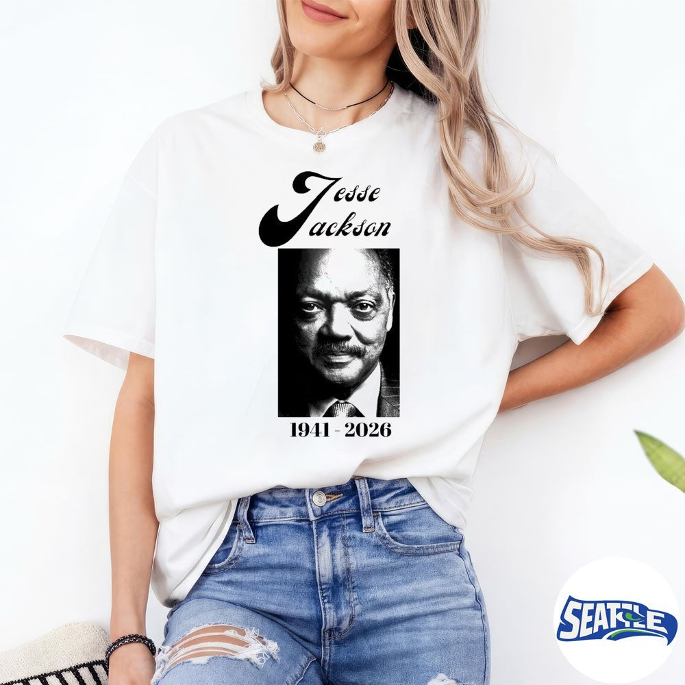 Jesse Jackson 1941-2026 shirt