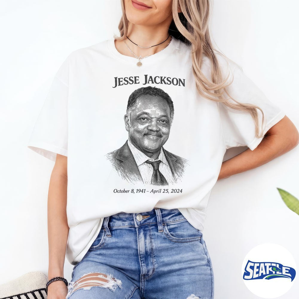 Jesse Jackson October 8, 1941 – April 25, 2024 shirt