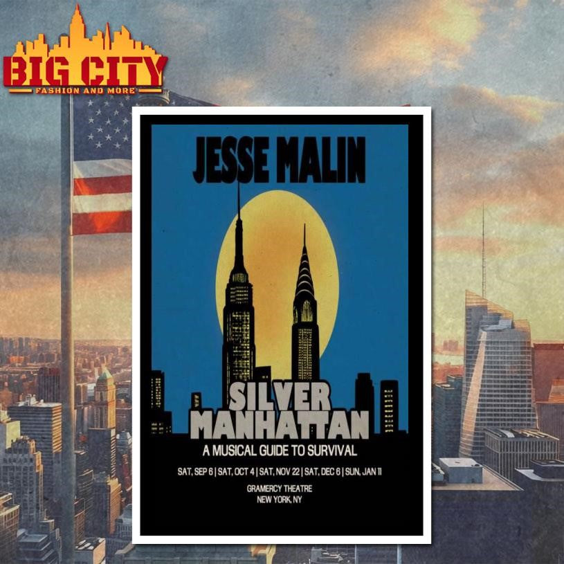 Jesse Malin Sep 6, 2025 Gramercy Theatre in New York, NY Poster shirt