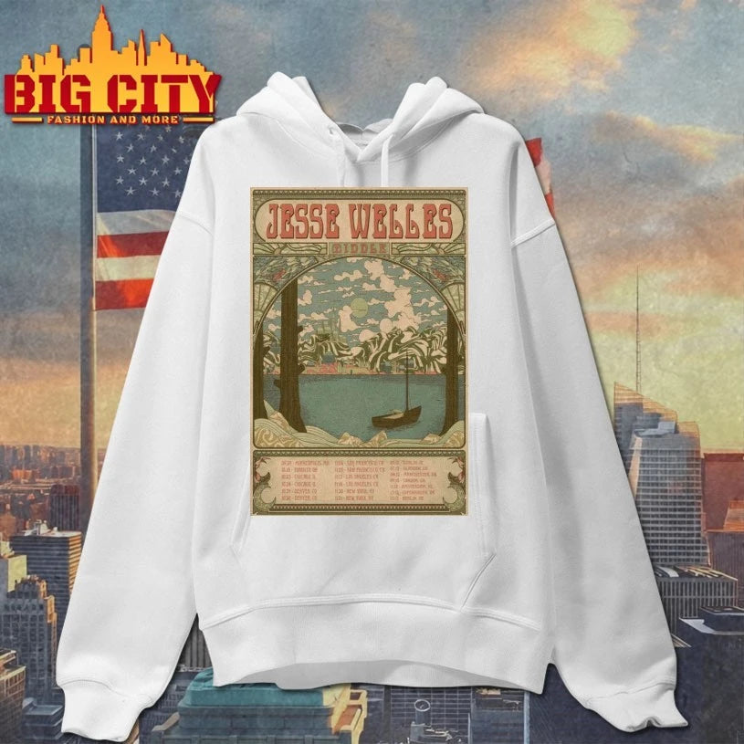 Jesse Welles Middle Concert 2025 Poster shirts